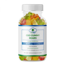 Load image into Gallery viewer, CBD Gummies 10 count – 200mg CBD Isolate
