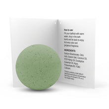 Load image into Gallery viewer, Eucalyptus CBD Bath Bomb – 35mg of Full Spectrum CBD Oil