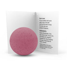 Load image into Gallery viewer, Full-Spectrum Grapefruit & Tangerine CBD Bath Bomb (35mg)