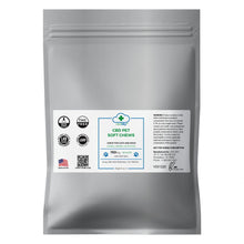 Load image into Gallery viewer, CBD Pet Chewy Treats 2.12oz/60g 30count -150mg Isolate
