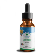 Load image into Gallery viewer, CBD Vape oil 1500mg 1oz berry flavor