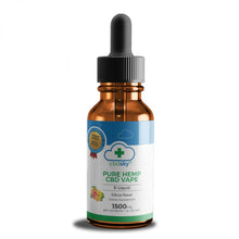 Load image into Gallery viewer, CBD Vape oil 1500mg 1oz Citrus flavor