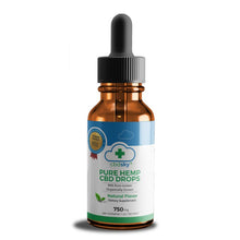 Load image into Gallery viewer, Organically grown pure Hemp CBD Drops