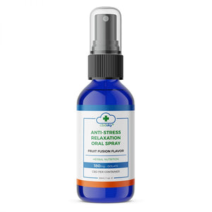 Anti-Stress & Relaxation CBD Oral Spray 1oz/30ml – 180mg CBD Isolate