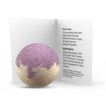 Load image into Gallery viewer, Lavender CBD Bath Bomb – 35mg Full Spectrum CBD Oil
