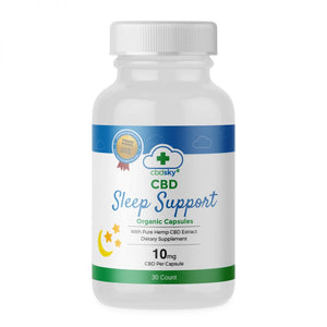 Sleep Support CBD Capsules Full Spectrum – 300mg CBD