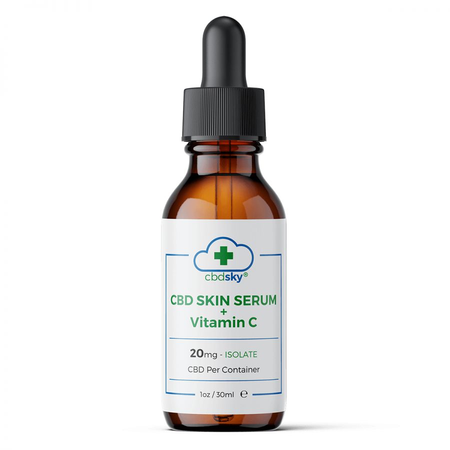 CBD + Vitamin C Skin Rub 30ml/1oz – 20mg Isolate (DO NOT INGEST)