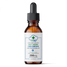Load image into Gallery viewer, Pet Hemp CBD Oil Drops 250mg 30ml Natural Flavor Isolate
