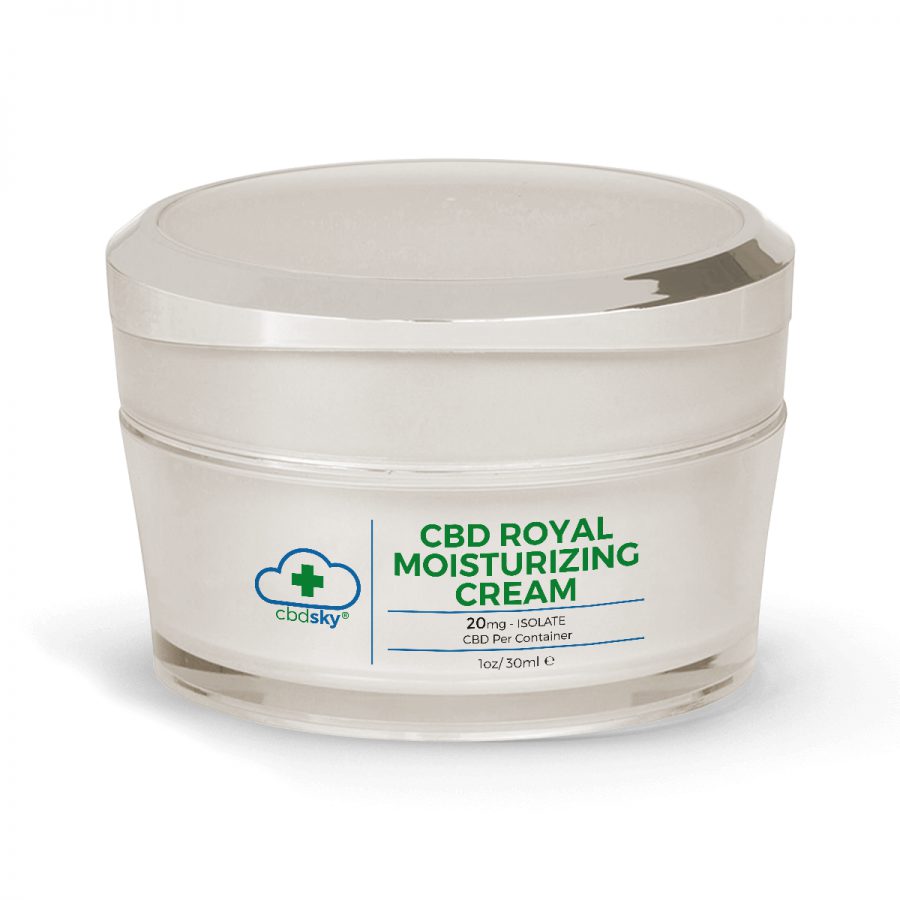 Royal CBD Moisturizing Cream 1oz/30ml – 20mg CBD Isolate